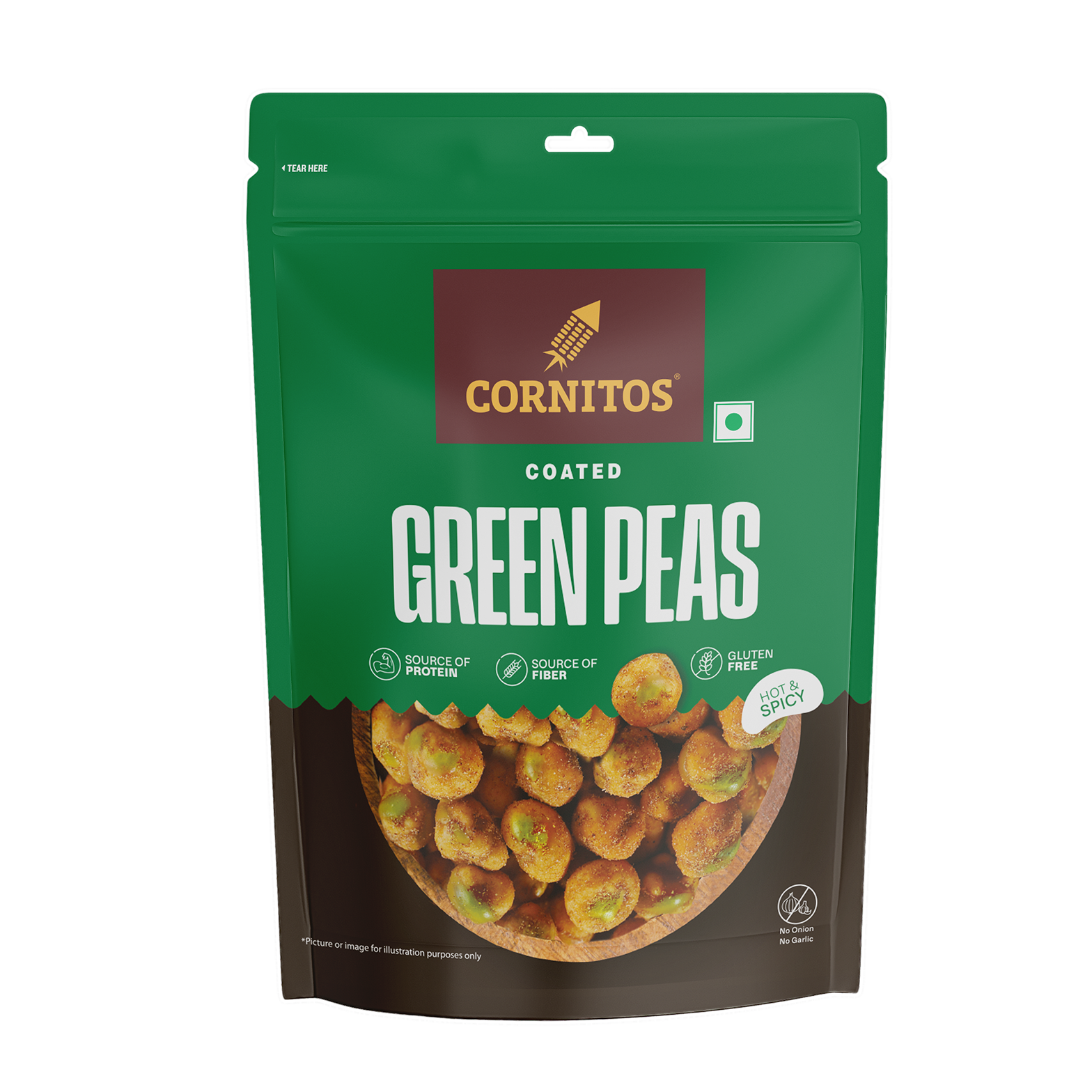 COATED GREEN PEAS HOT & SPICY