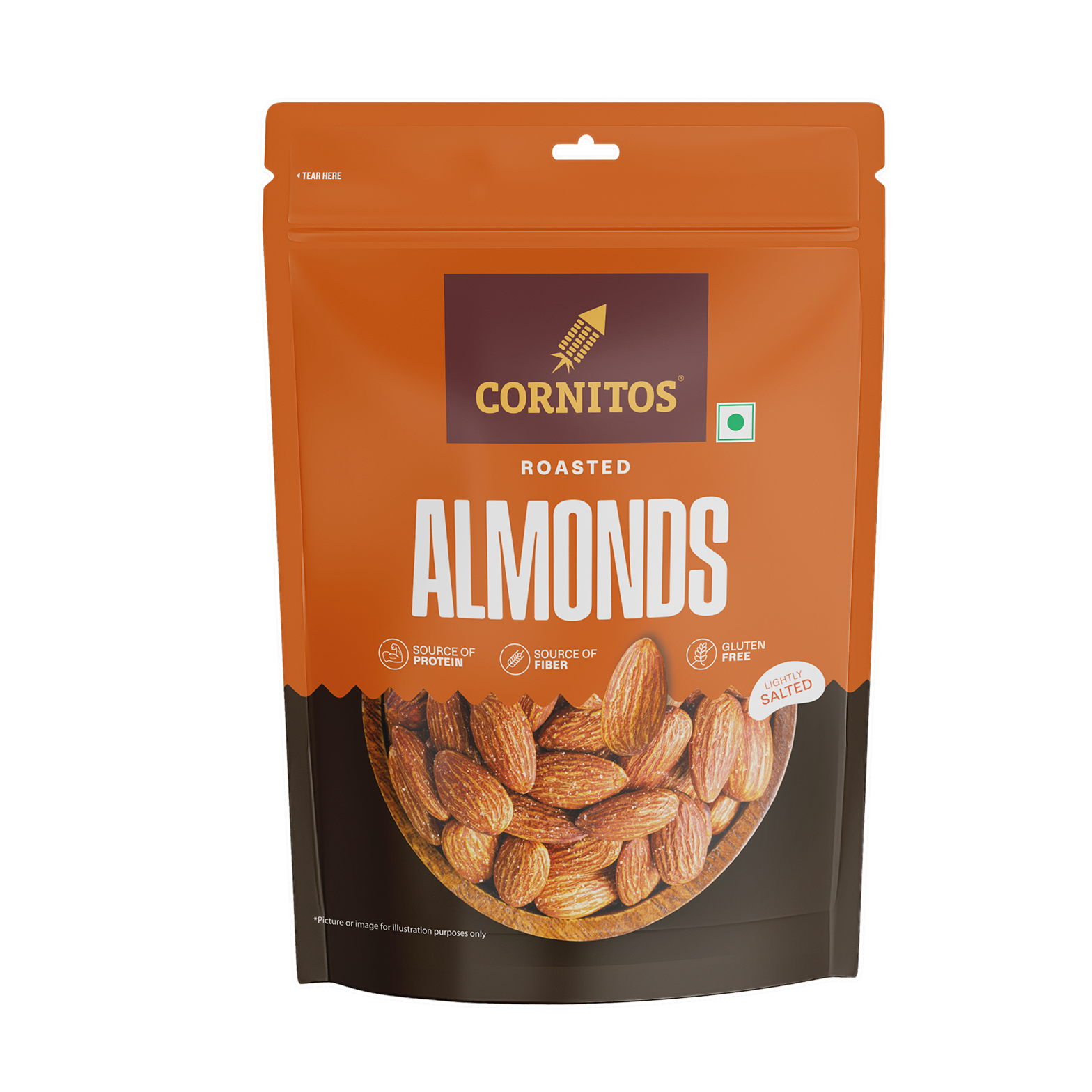 ROASTED ALMONDS LIGHTLY SALTED